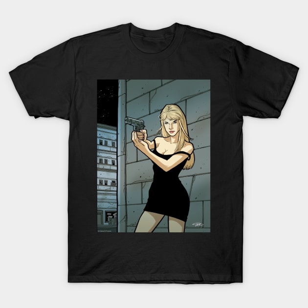 Spy Woman T-Shirt by Chiara Di Francia